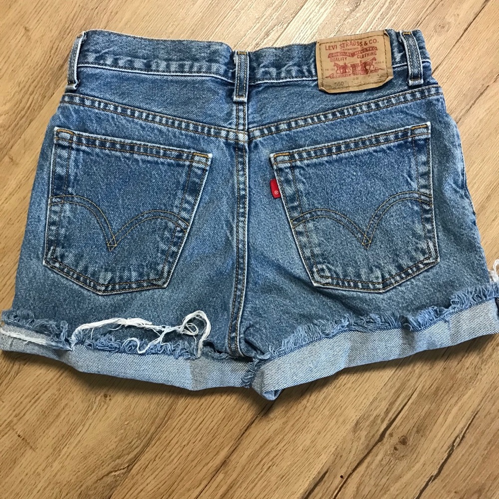Levi Custom Fit High Waisted Shorts - image 2